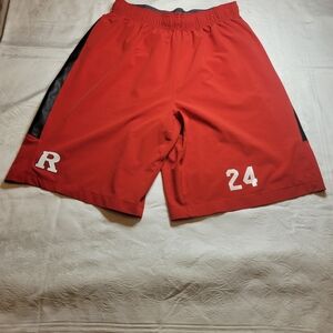 Nike Dri Fit Athletic Shorts Rutgers University Size Large